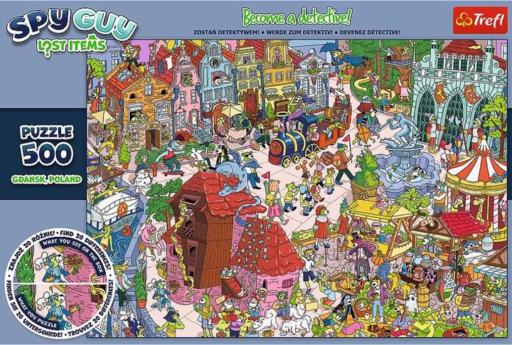 Produktbild Trefl Puzzle 500 - Spy Guy Danzig, Polen (500 Teile)