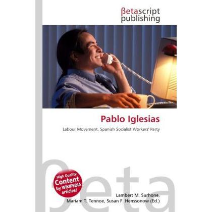 Pablo Iglesias, Fachbücher
