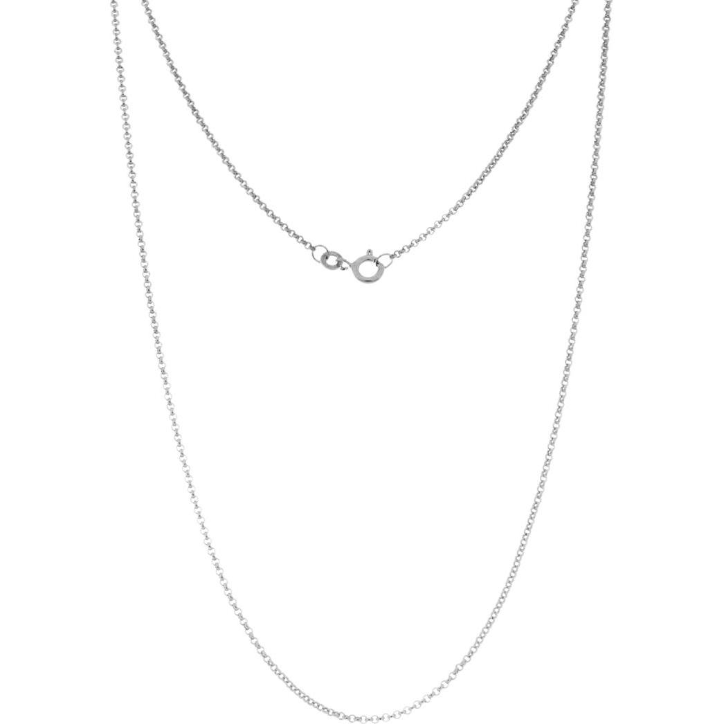 Luxxos, Halsschmuck, Erbskette 1,50 mm aus 925 Sterling Silber, (925 Sterling Silber, 42 cm)
