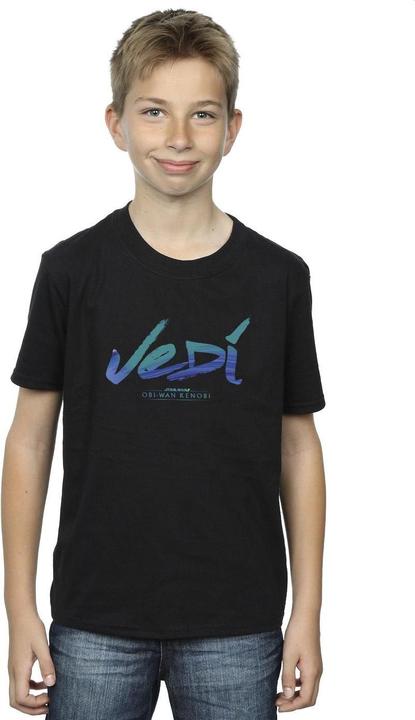Image du produit Star Wars - T-shirt OBI-WAN KENOBI JEDI PAINTED FONT - Garçon (116)