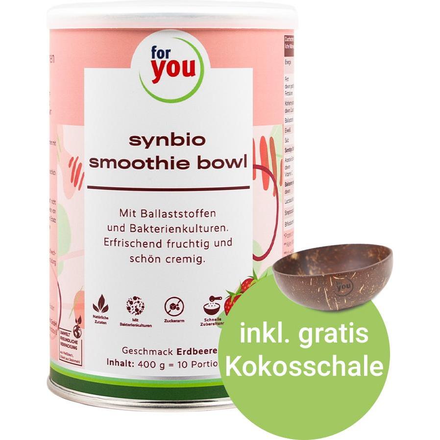For You, Vitamine + Nahrungsergänzung, smoothie bowl erdbeere (10 Stück, 400 g)