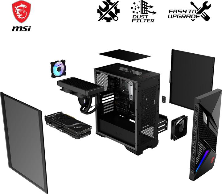 Image du produit MSI MPG Infinite X2 (Intel Core i9-14900KF, 64 Go, 2 To, GeForce RTX 4090)