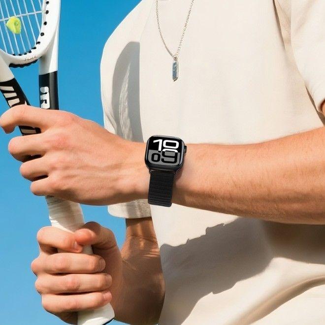 Image du produit Dux Ducis Strap Apple Watch 42/44/45/46/49MM YE Nylon Braided Loop Wrist Strap Black (42 mm, 44 mm, 45 mm, 46 mm, 49 mm, Nylon)