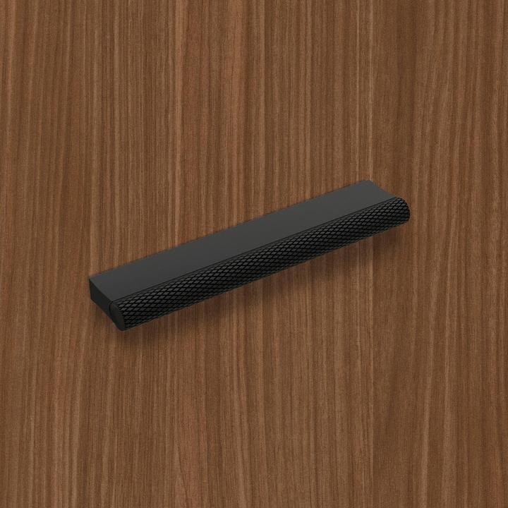 Produktbild Hettich Griff Bonelli Schwarz matt 128 mm