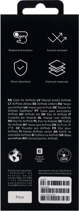 Actual product image Evelatus Airpods Pro Case EAC04