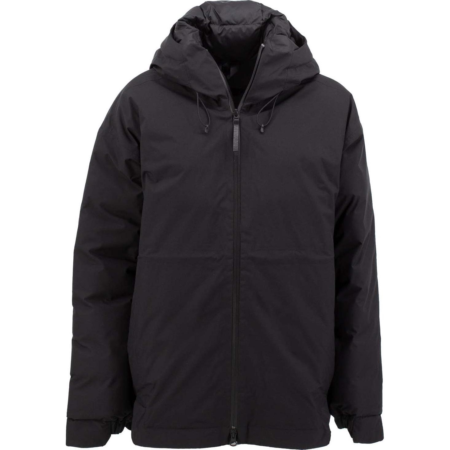 adidas, Damen, Jacke, URBAN I J R.R Regenjacke Outdoor Jacke Kapuze Allwetterjacke (L), Schwarz, L