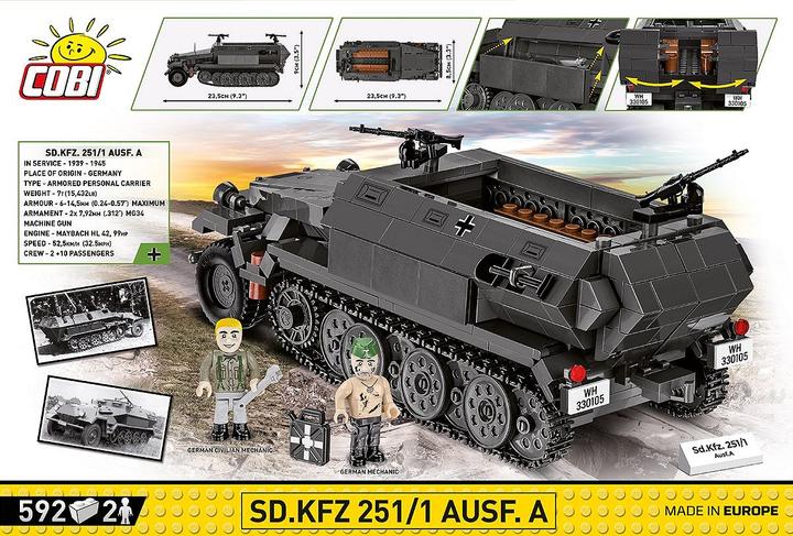 Actual product image Cobi Sd.Kfz.251/1 Ausf. A