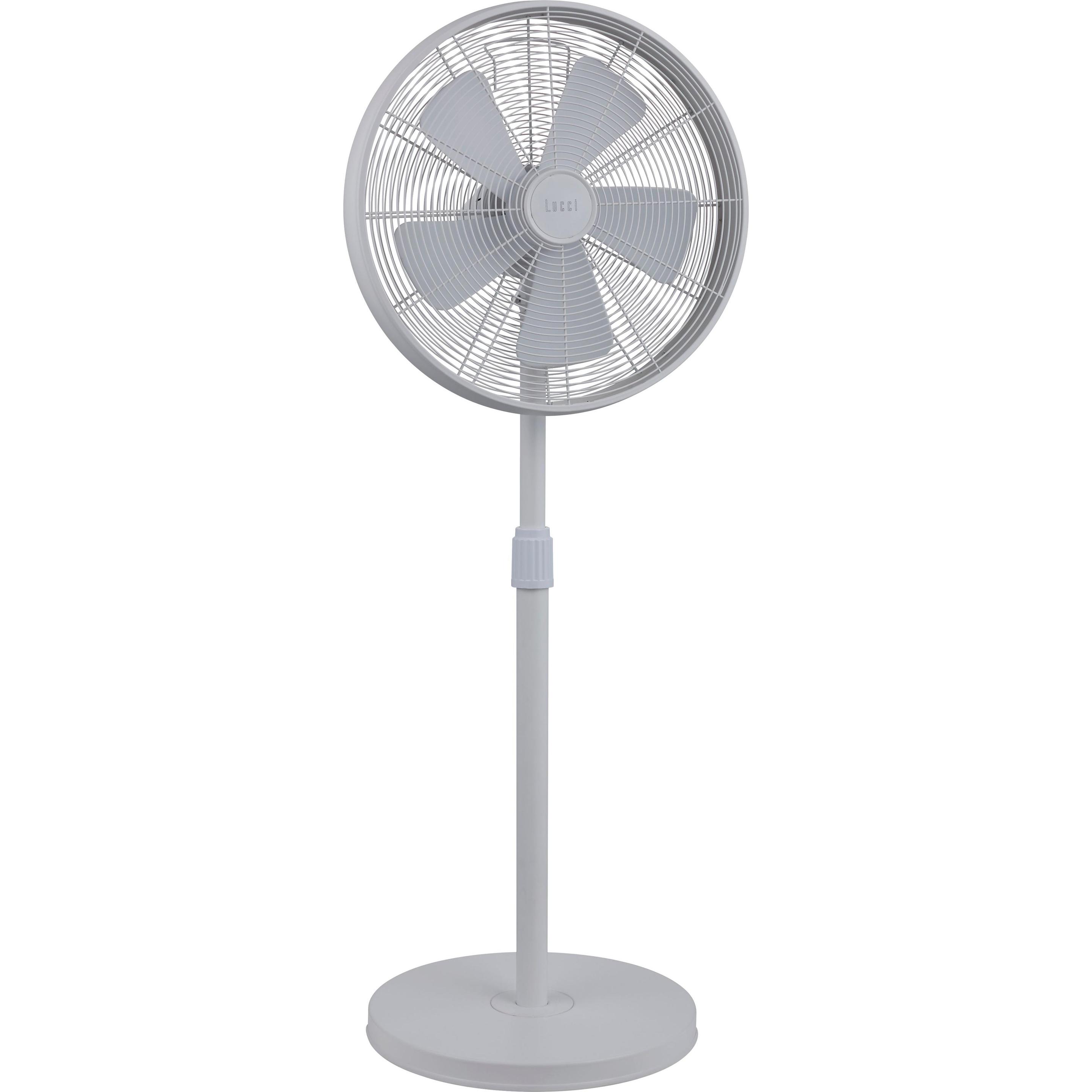 kaiserkraft Standventilator BREEZE, Ventilator, Weiss