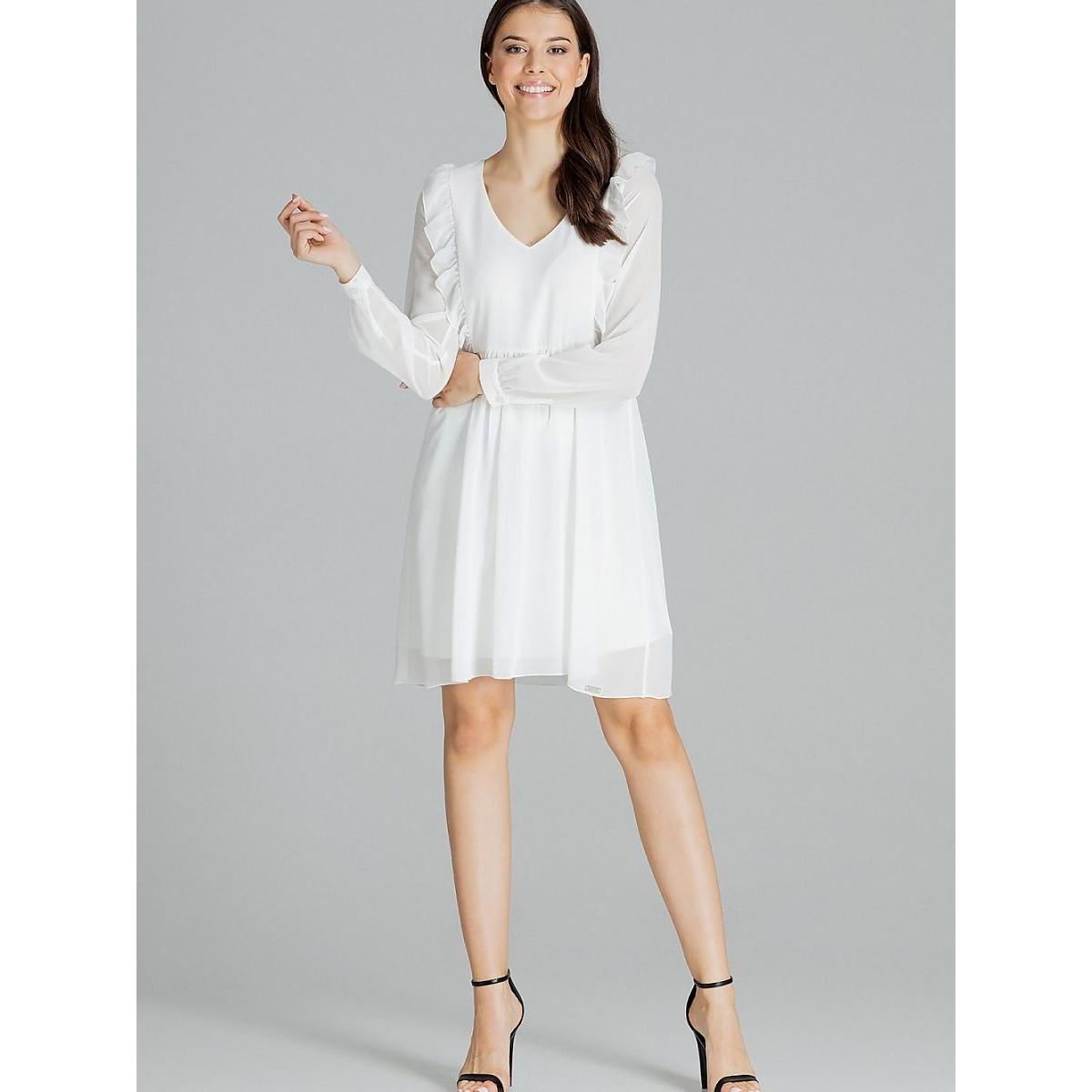 Lenitif, Damen, Kleider, Cocktailkleid, Beige, (XL)