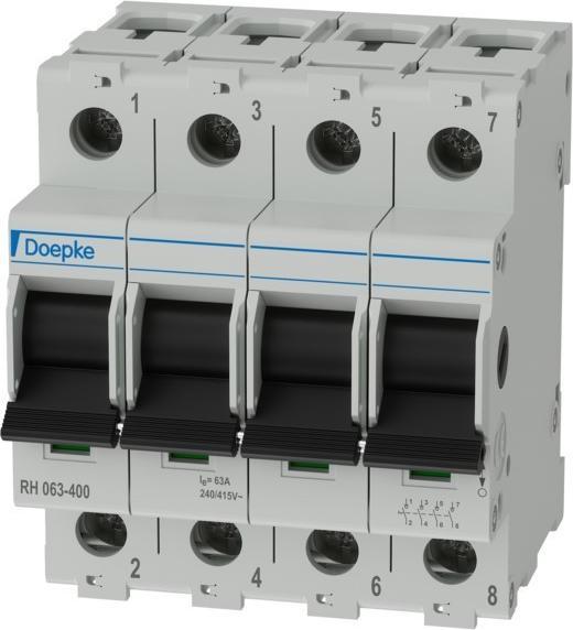Actual product image Doepke Main switch RH 063400