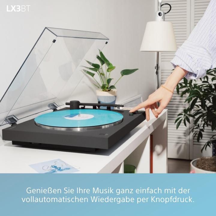 Productafbeelding Sony PS-LX3BT Plattenspieler schwarz (Volautomatisch)