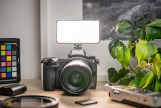 Actual product image Newell RGB-W Rangha Mini LED Lamp for Studio, Home, Outdoor Photos, Travel