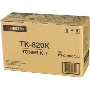 Thumbnail - Kyocera, Toner, Tk-820k (BK)