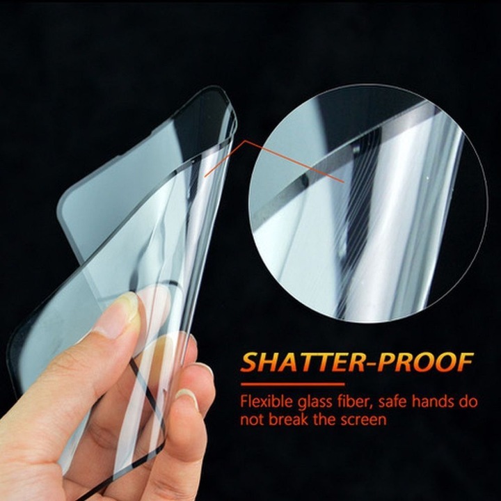 Actual product image Bestsuit Protective glass Flexible Hybrid Glass 5D for Apple iPhone 15 black (1 Piece, Apple iPhone 15)
