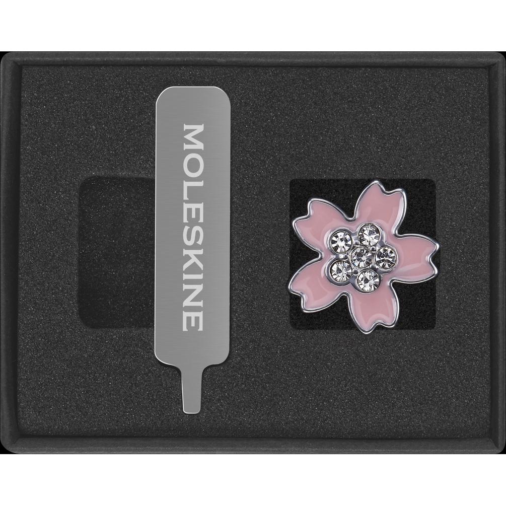 Moleskine, Heft + Block, NB Sakura 2025 Pin Flower (Kein Einband)