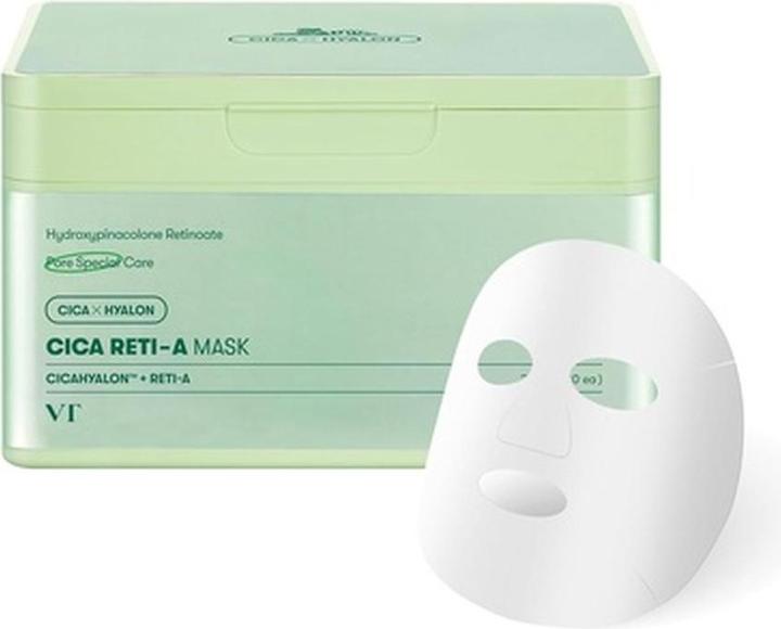 Actual product image VT Cosmetics Cica Reti-A Mask Sheet 30 Pcs Retinol Complex for Daily Care (25 ml)