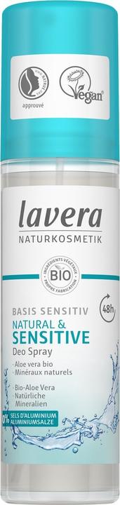 Lavera Deodorant spray Basis Sensitiv 75 ml (Spray, 75 ml)