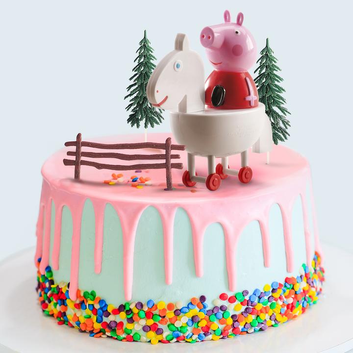 Actual product image Dekora Cake decoration Peppa Pig