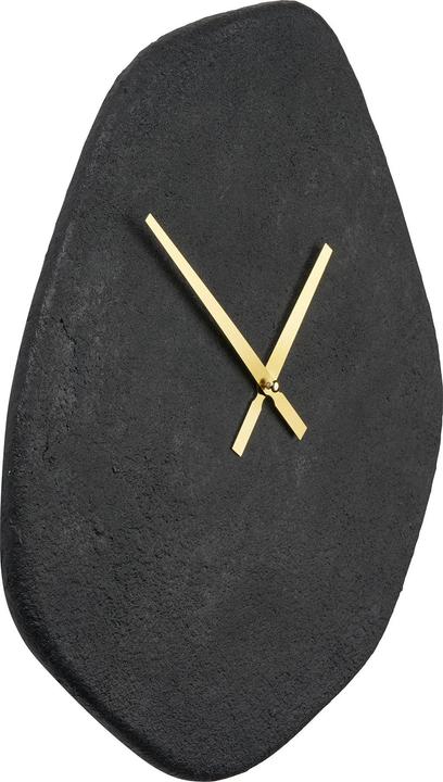 Produktbild House Nordic Wanduhr Vienna Schwarz, Form: Oval, Detailfarbe: Schwarz