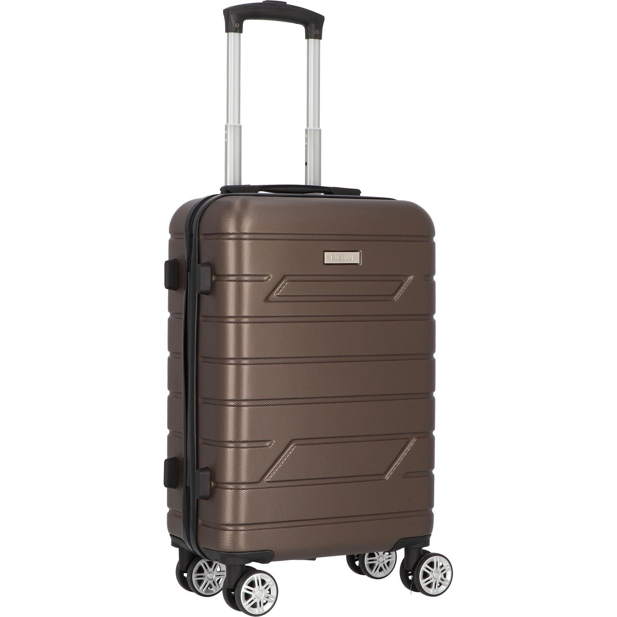 Thumbnail - Nowi, Koffer, Bergamo 4 Rollen Kabinentrolley 56 cm, Bronze, (37.40 l, Handgepäck (bis 50l))