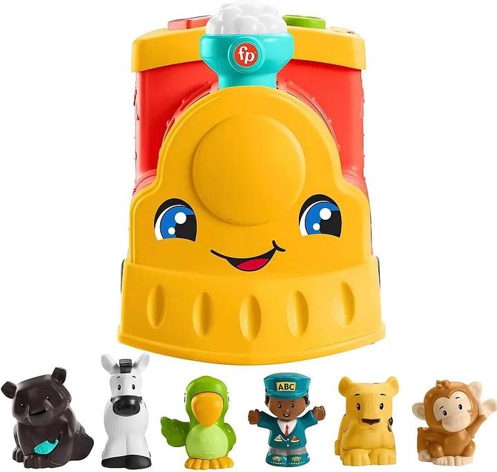 Image du produit Fisher-Price Little People Grand train ABC des amis des animaux