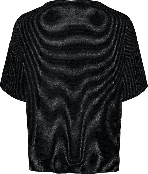 Immagine prodotto Pieces Oversized T-Shirt mit feinen Glanzstreifen (L)