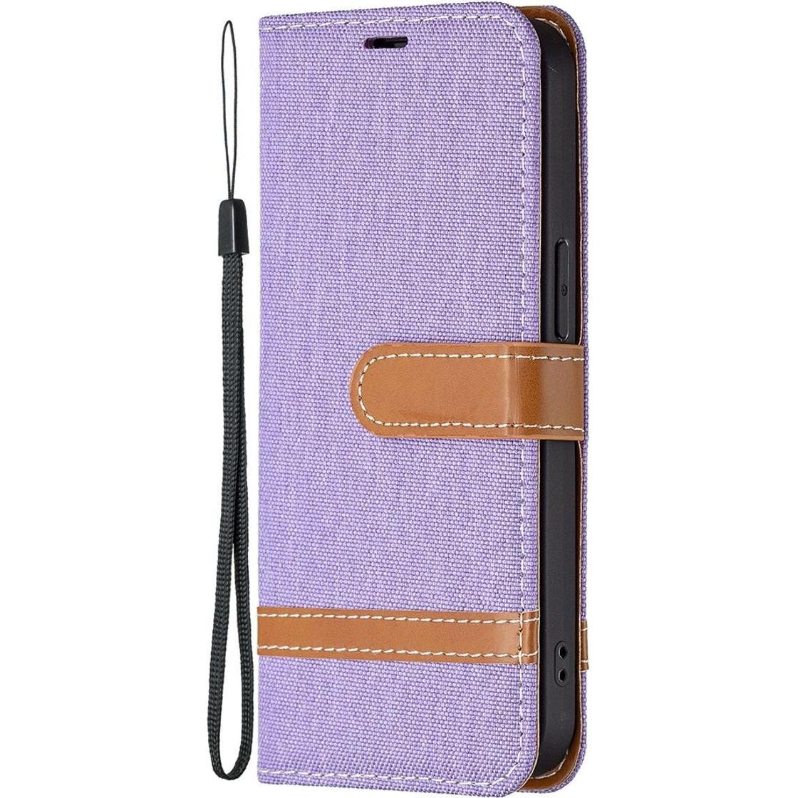 Thumbnail - König Design Hülle Handy Schutz für Apple iPhone 13 mini Case Cover Tasche Etuis Violett Neu (Apple iPhone 13 mini), Sma...