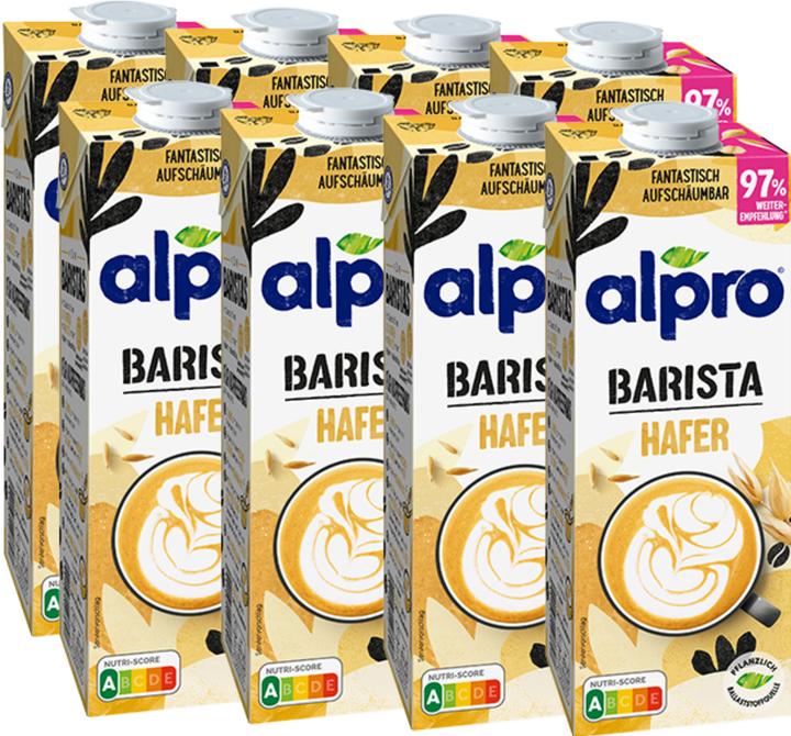 Alpro Barista Haferdrink (8 x 100 cl)