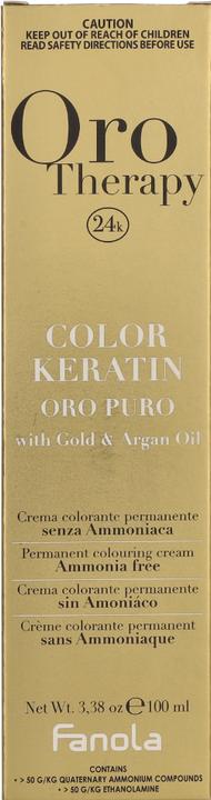 Produktbild Fanola Color Keratin Oro Puro 8/31 Rubio Claro Arena 100ml (8.31 Light Blond Sandy)