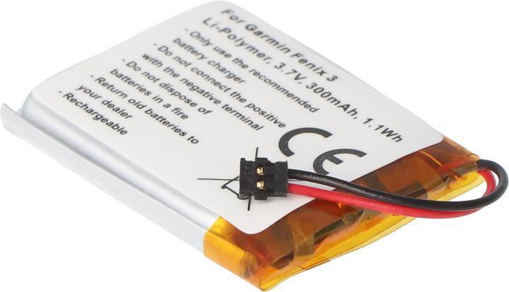 Actual product image AccuCell Akku Garmin Fenix 3, Fenix 3 HR