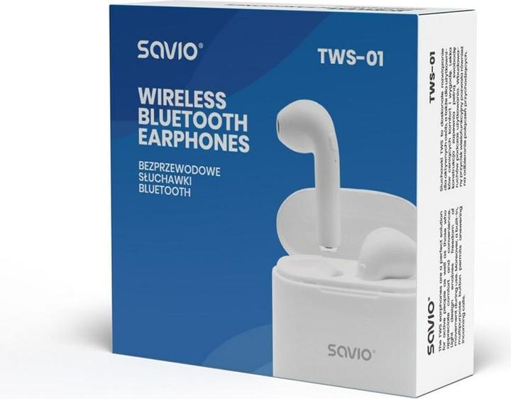Produktbild Savio TWS-01 (Keine Geräuschunterdrückung, 2 h, Kabellos)