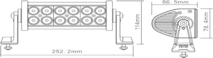 Actual product image Berger & Schröter LED worklight 36