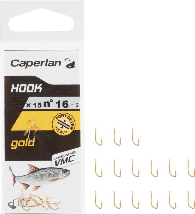 Caperlan Hook for pole and line fishing single 15 pcs.