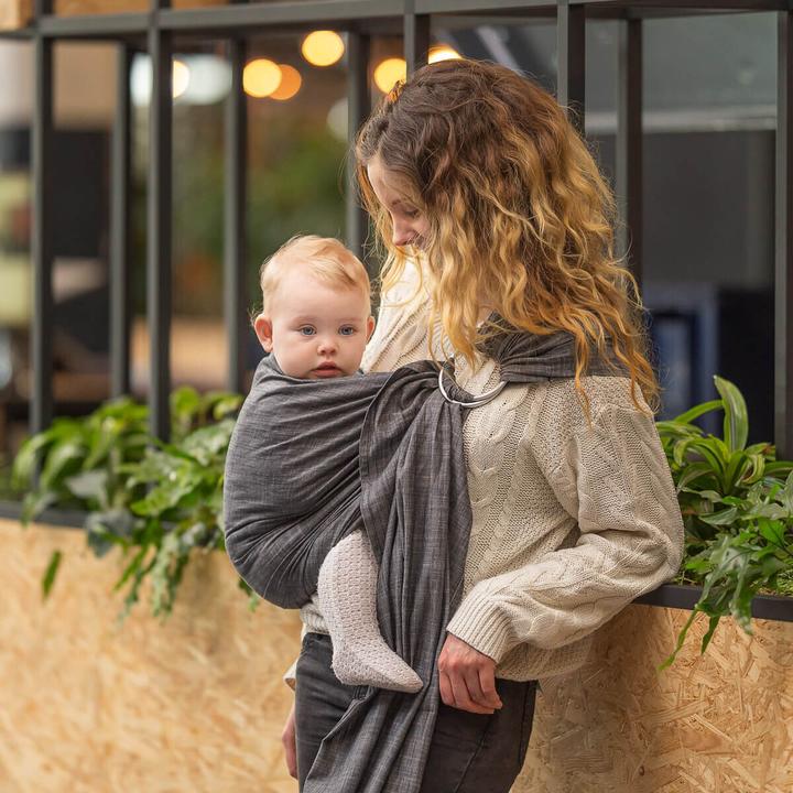 Image du produit Hoppediz Porte-bébé tissé Ring-Sling (2 m)