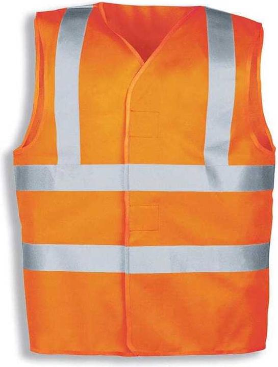 Actual product image Uvex Safety High visibility vest Flash, L, Orange (L)