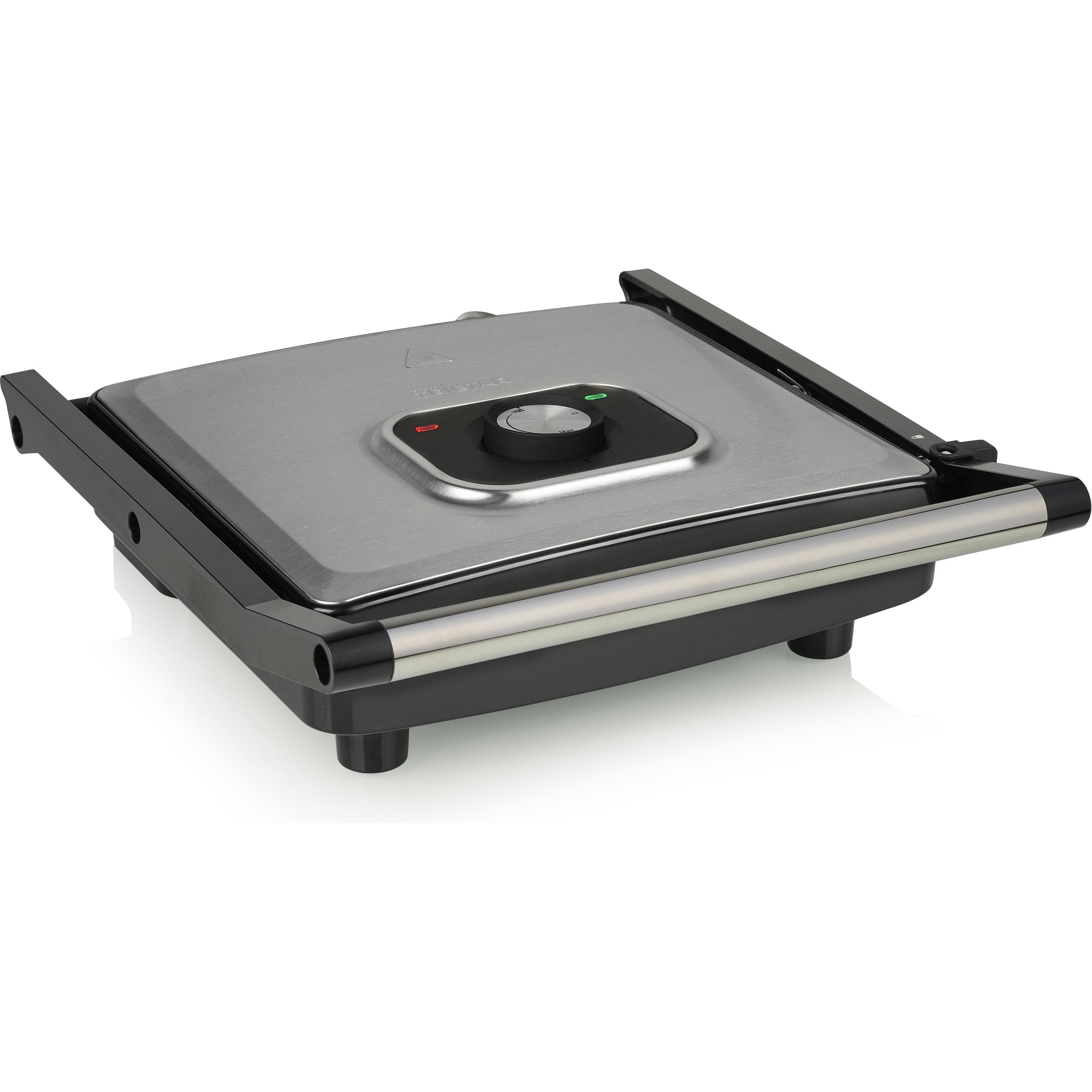 Tristar GR-2858, Tischgrill, Schwarz, Silber