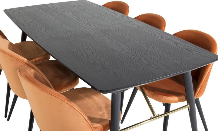 Actual product image Venture Home Gold, Velvet (MDF)