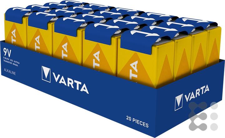 Produktbild Varta Longlife (1 Stk., 9V Block, 565 mAh)