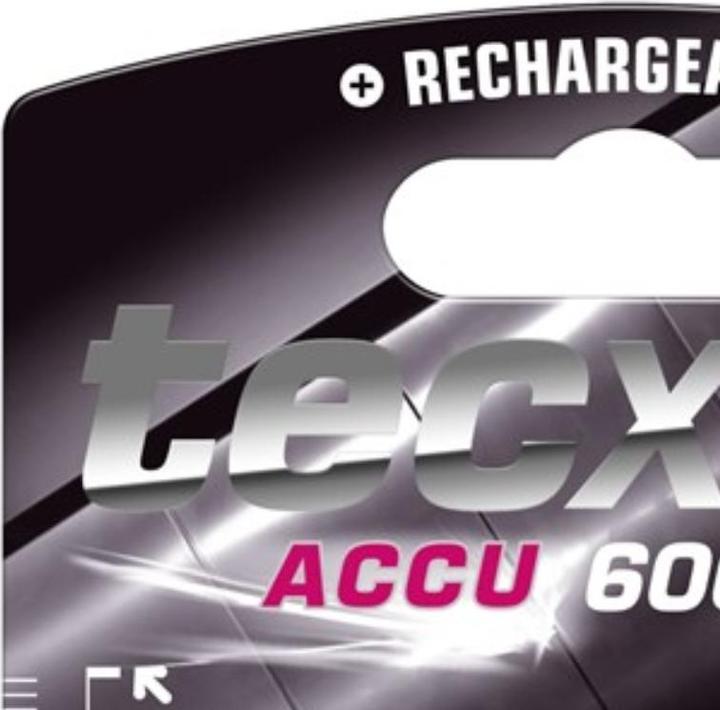 Image du produit Tecxus AAA (Micro)/HR03 - 600 mAh - Batterie nickel-métal hydrure (NiMH), 1,2 V (4 pcs, AAA, 600 mAh)