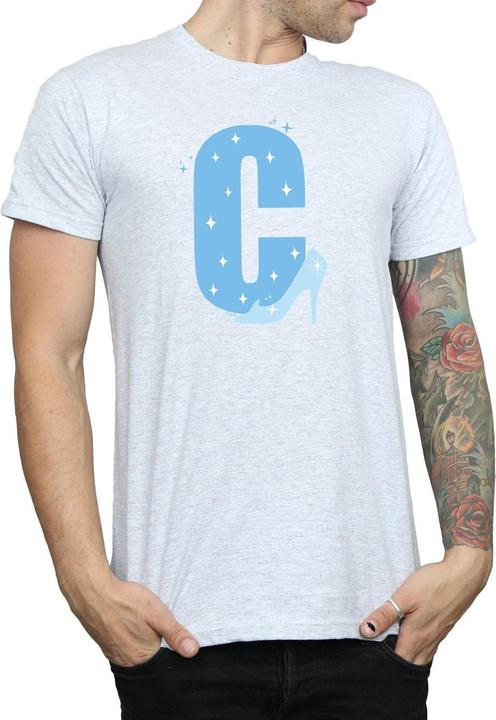 Image du produit Disney - T-shirt ALPHABET C IS FOR CINDERELLA - Homme (3XL)