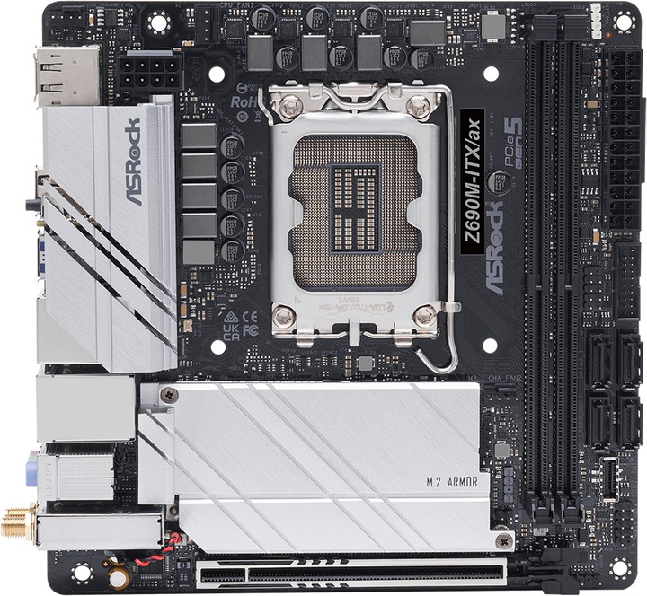 Produktbild AsRock Z690M (LGA 1700, Intel Z690H, Mini-ITX)