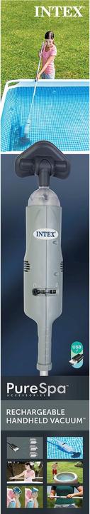 Actual product image Intex Battery pool vacuum cleaner