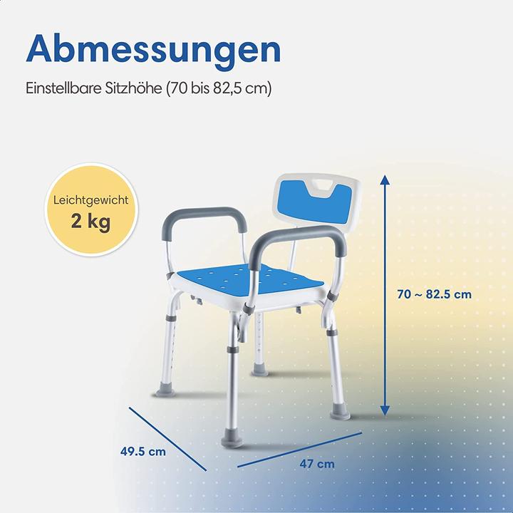 Produktbild Safe Age Duschstuhl (130 kg)