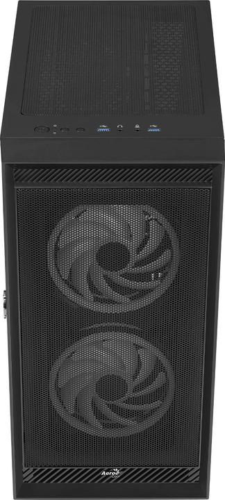 Produktbild AeroCool Geh Midi Graphite black v3 MicroATX/ATX/MiniITX o.N (ATX, mATX, Mini-ITX)