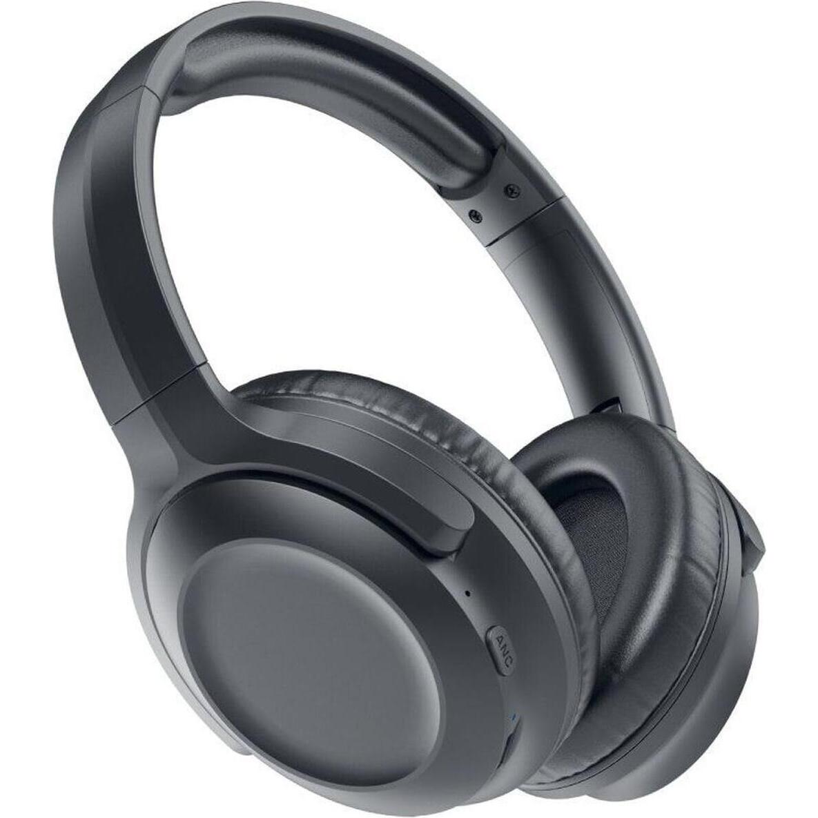 Muvit Bluetooth-Kopfhörer Mchph0011 Schwarz (40 h, Cablato, Senza fili), Cuffie, Nero