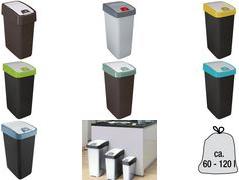 Actual product image keeeper Waste bin "magne", 45 litres, nordic-green (45 l)