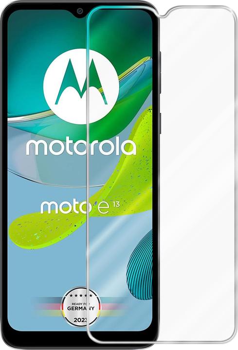 Pellicola Vetro Temperato Completo Kit Protezione Completo Per Motorola Moto G 5G | Custodia Trasparente + Vetro Temperato Foglio Gomma Adesiva