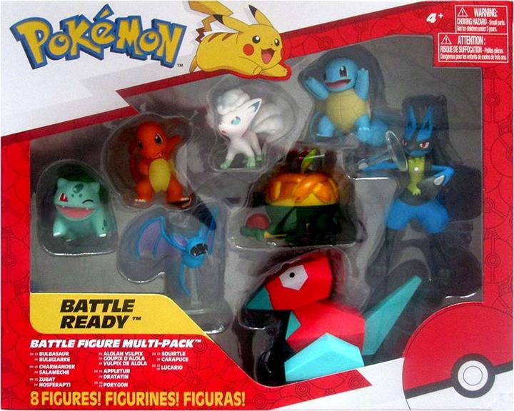 Actual product image Rei Toys Pokemon Set 8 Battle Characters