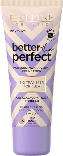 Eveline Better Than Perfect Moisturizing And Covering Face Foundation 0.5 30Ml