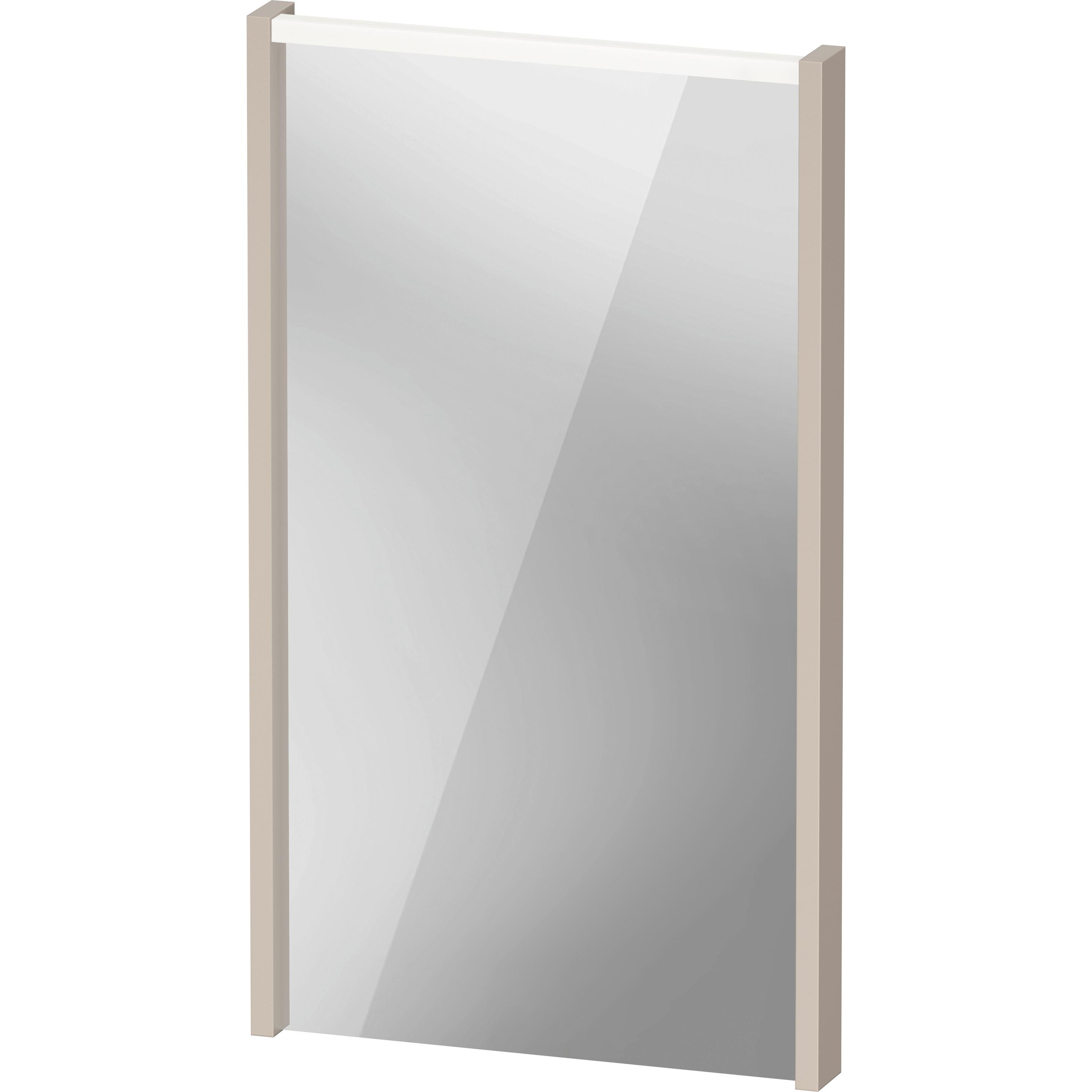 Duravit, Spiegelschrank, D-Code Spiegel, LED-Lichtfeld oben, 400x700mm, externer Lichtschalter notwendig, 3 W